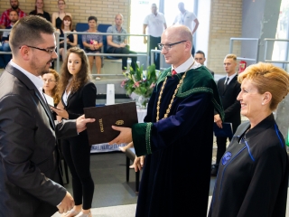 Diplomaátadó az egyetemen (2019) - fotó: Ónodi Zoltán