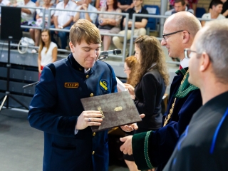 Diplomaátadó az egyetemen (2019) - fotó: Ónodi Zoltán