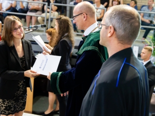 Diplomaátadó az egyetemen (2019) - fotó: Ónodi Zoltán