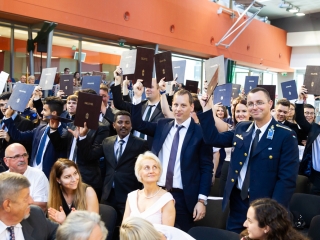 Diplomaátadó az egyetemen (2019) - fotó: Ónodi Zoltán