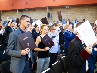 Diplomaátadó az egyetemen (2019) - fotó: Ónodi Zoltán