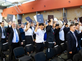 Diplomaátadó az egyetemen (2019) - fotó: Ónodi Zoltán