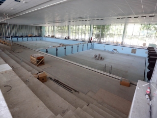 Uszodafelújítás - Képes beszámoló - fotó: Sándor Judit