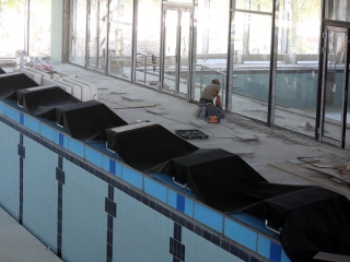 Uszodafelújítás - Képes beszámoló - fotó: Sándor Judit