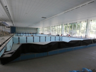 Uszodafelújítás - Képes beszámoló - fotó: Sándor Judit