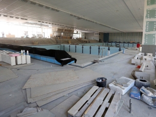 Uszodafelújítás - Képes beszámoló - fotó: Sándor Judit