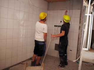 Uszodafelújítás - Képes beszámoló - fotó: Sándor Judit