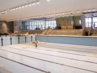 Uszodafelújítás - Polgármesteri bejárás - fotó: Ónodi Zoltán