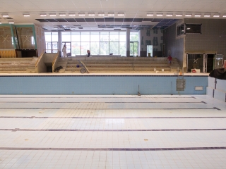 Uszodafelújítás - Polgármesteri bejárás - fotó: Ónodi Zoltán