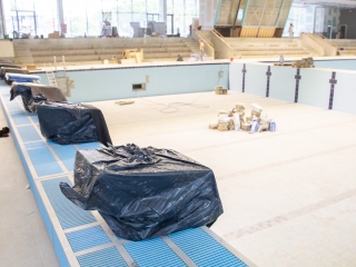 Uszodafelújítás - Polgármesteri bejárás - fotó: Ónodi Zoltán