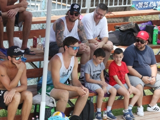 Strandröplabda a Szalki-szigeten - fotó: Sándor Judit