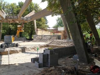 Fejlesztések az egykori Vidámparkban - fotó: Ónodi Zoltán