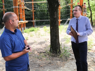 Fejlesztések az egykori Vidámparkban - fotó: Ónodi Zoltán