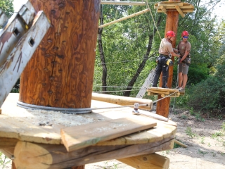 Fejlesztések az egykori Vidámparkban - fotó: Ónodi Zoltán