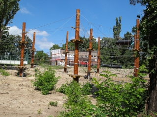 Fejlesztések az egykori Vidámparkban - fotó: Ónodi Zoltán