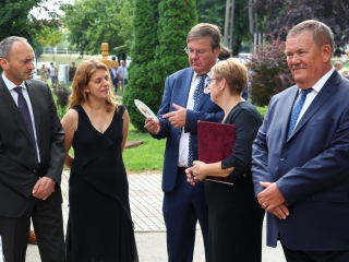 Altomünsteri vendégek Nagyvenyimen - fotó: Ónodi Zoltán