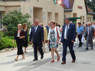 Altomünsteri vendégek Nagyvenyimen - fotó: Ónodi Zoltán