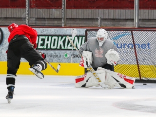 DAB első jeges edzés - fotó: Ónodi Zoltán