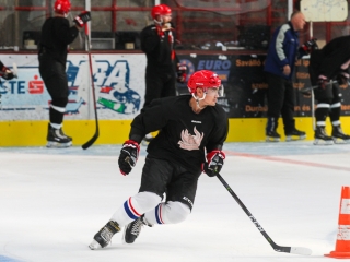 DAB első jeges edzés - fotó: Ónodi Zoltán