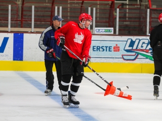 DAB első jeges edzés - fotó: Ónodi Zoltán