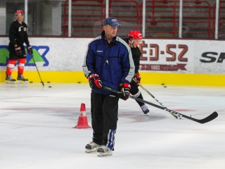 DAB első jeges edzés - fotó: Ónodi Zoltán
