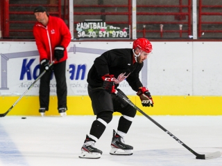 DAB első jeges edzés - fotó: Ónodi Zoltán