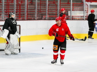 DAB első jeges edzés - fotó: Ónodi Zoltán