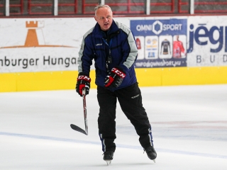 DAB első jeges edzés - fotó: Ónodi Zoltán