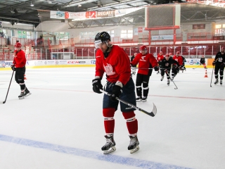 DAB első jeges edzés - fotó: Ónodi Zoltán