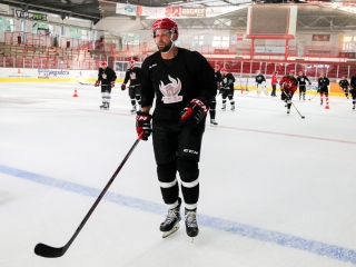 DAB első jeges edzés - fotó: Ónodi Zoltán