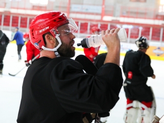 DAB első jeges edzés - fotó: Ónodi Zoltán