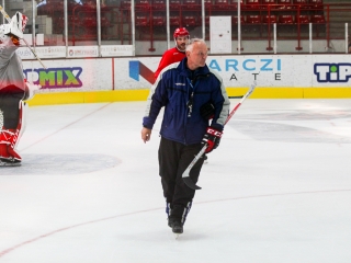DAB első jeges edzés - fotó: Ónodi Zoltán