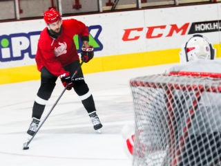 DAB első jeges edzés - fotó: Ónodi Zoltán