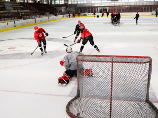 DAB első jeges edzés - fotó: Ónodi Zoltán