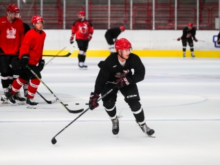 DAB első jeges edzés - fotó: Ónodi Zoltán