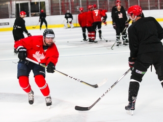 DAB első jeges edzés - fotó: Ónodi Zoltán