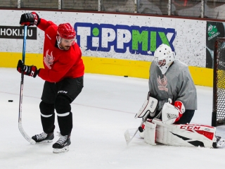 DAB első jeges edzés - fotó: Ónodi Zoltán