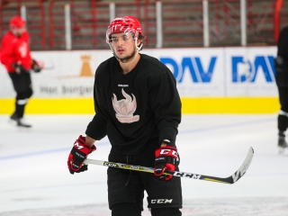 DAB első jeges edzés - fotó: Ónodi Zoltán