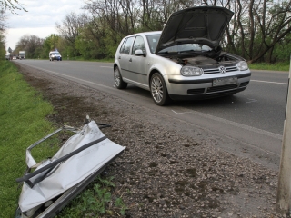 Karambol a 6-os úton - fotó: Ónodi Zoltán