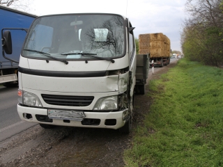 Karambol a 6-os úton - fotó: Ónodi Zoltán