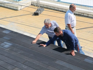 Uszodafelújítás - Műszaki átadás-átvétel - fotó: Ónodi Zoltán