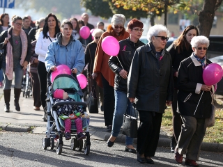 Séta a mellrák ellen (2019) - fotó: Sándor Judit