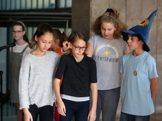 Elsősavató a Szabó Magda iskolában - fotó: Sándor Judit