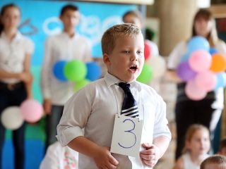 Elsősavató a Szabó Magda iskolában - fotó: Sándor Judit