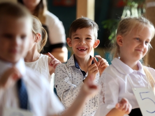 Elsősavató a Szabó Magda iskolában - fotó: Sándor Judit