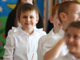 Elsősavató a Szabó Magda iskolában - fotó: Sándor Judit