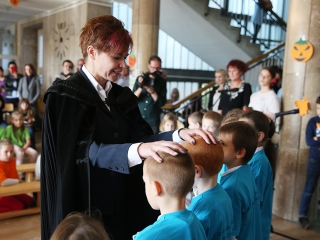 Elsősavató a Szabó Magda iskolában - fotó: Sándor Judit