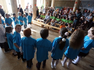 Elsősavató a Szabó Magda iskolában - fotó: Sándor Judit