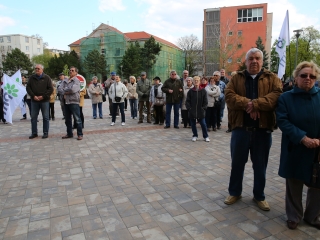 Korrupció ellen tüntettek-04.19. - fotó: Ónodi Zoltán