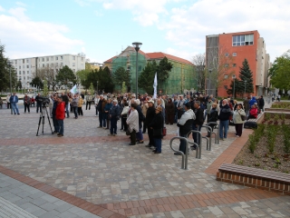 Korrupció ellen tüntettek-04.19. - fotó: Ónodi Zoltán